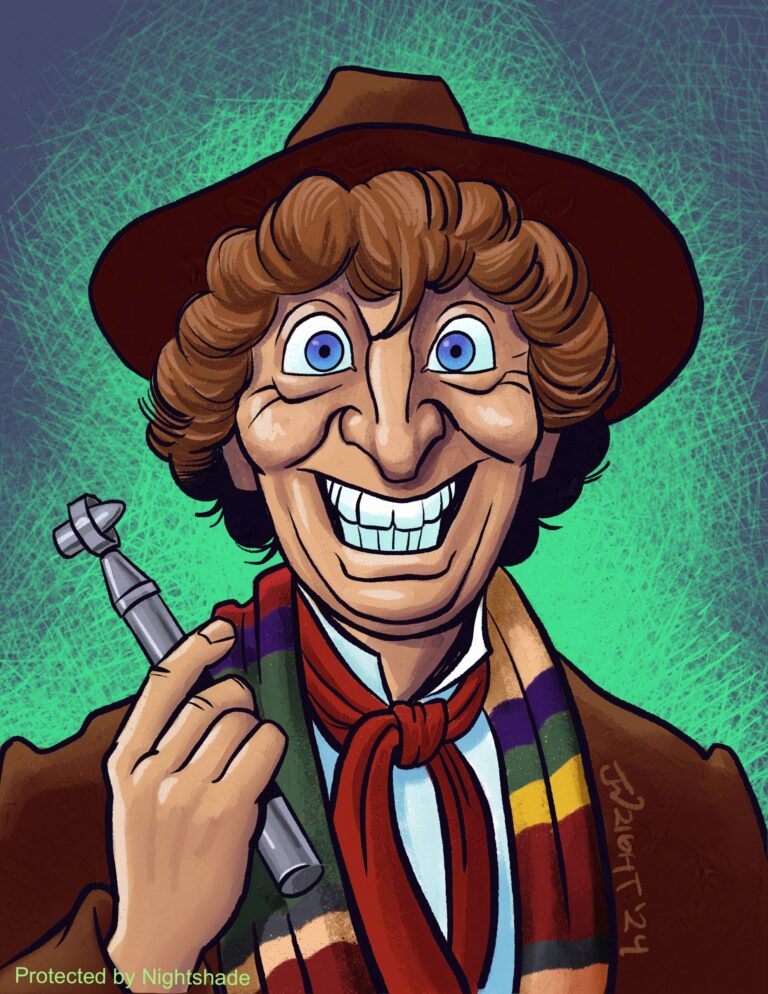 Tom Baker as The Doctor