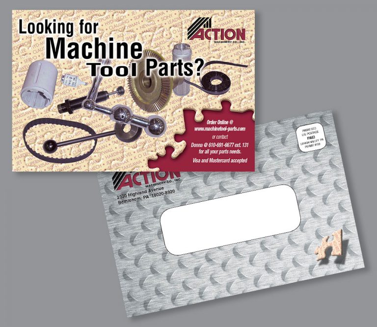 Action Machinery Postcard