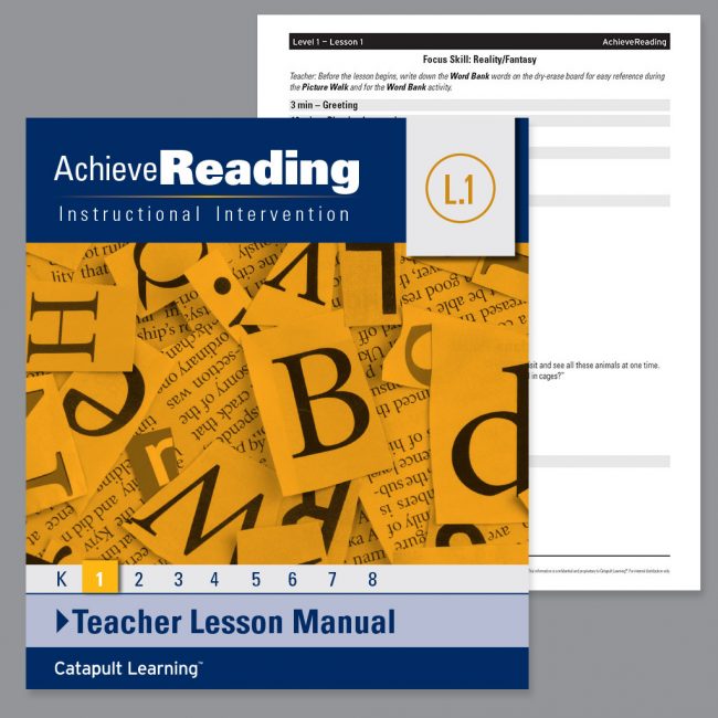 Catapult Learning Reading Curriculum