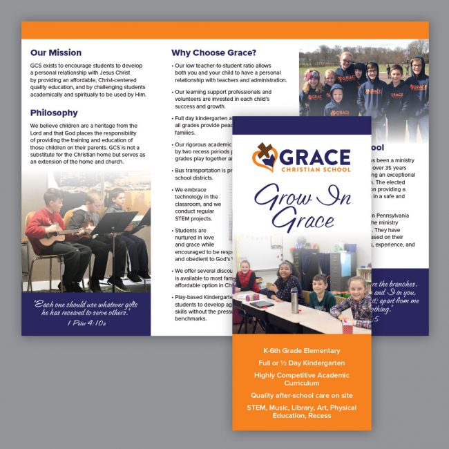 Grace Christian School Trifold