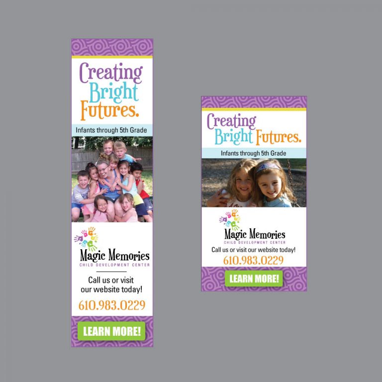 Magic Memories Banner Ads