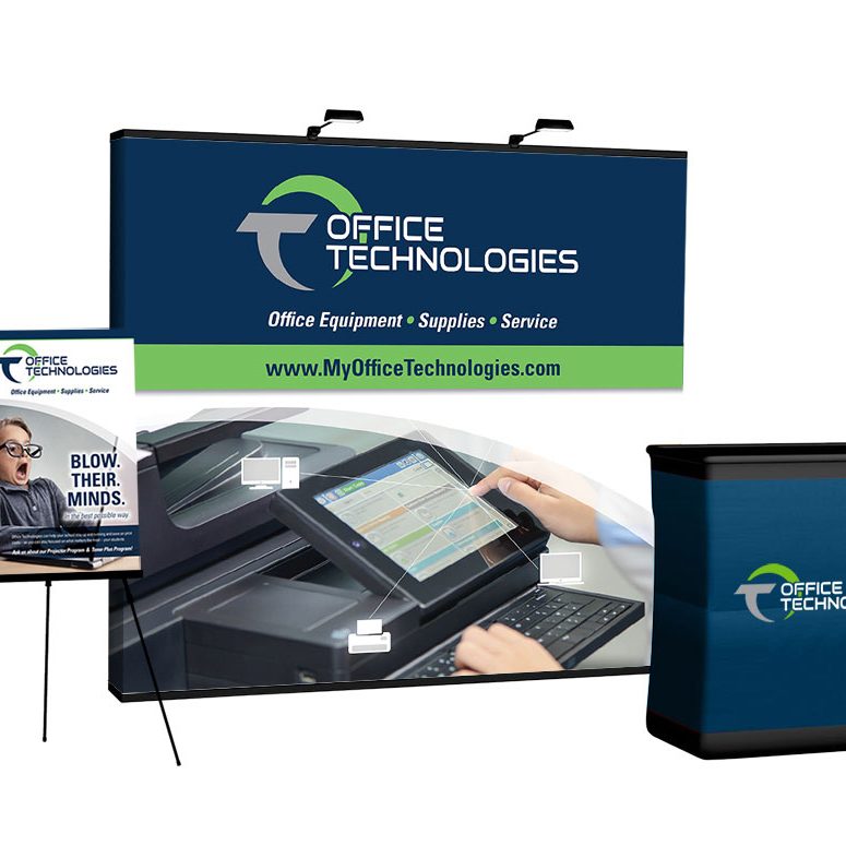 Office Technologies Trade Show Display and Podium