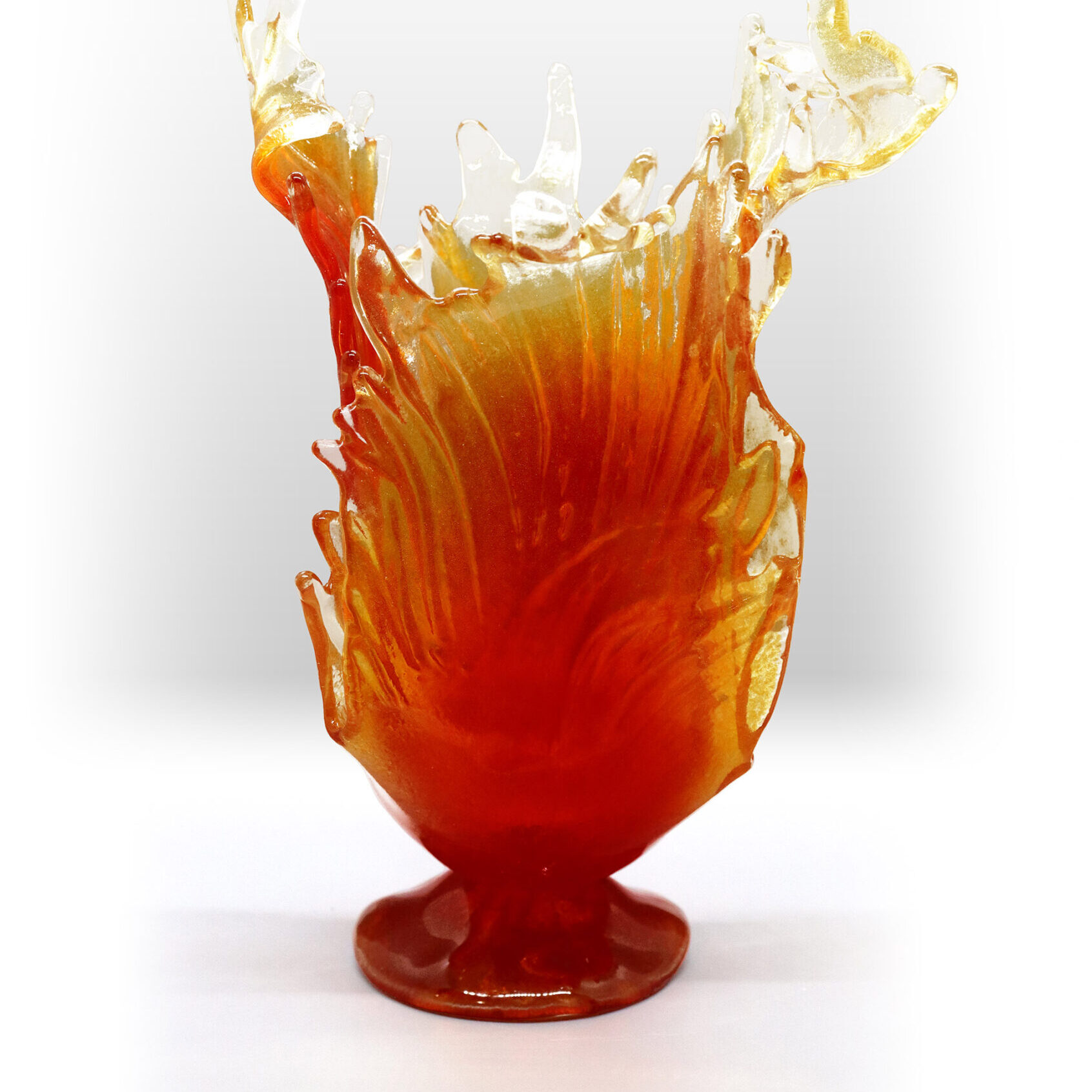 Glass Vase made by Aviva Brandt